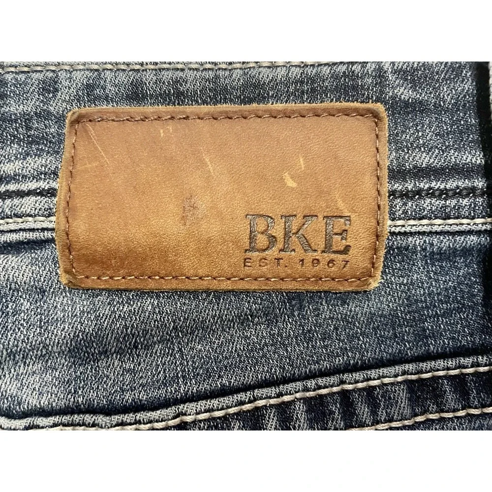 BKE BUCKLE Jean Men 30x32 Blue Wash ALEC Straight Leg Regular Fit Stretch Cowboy